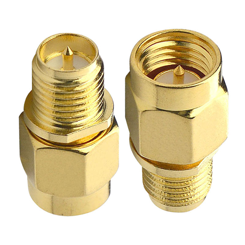 YOTENKO 1500 Units SMA Antenna Cable Connector SMA Male to RP SMA Female RF Coax Adapter Coupler Converter Pack of 2, Total 3000pcs
