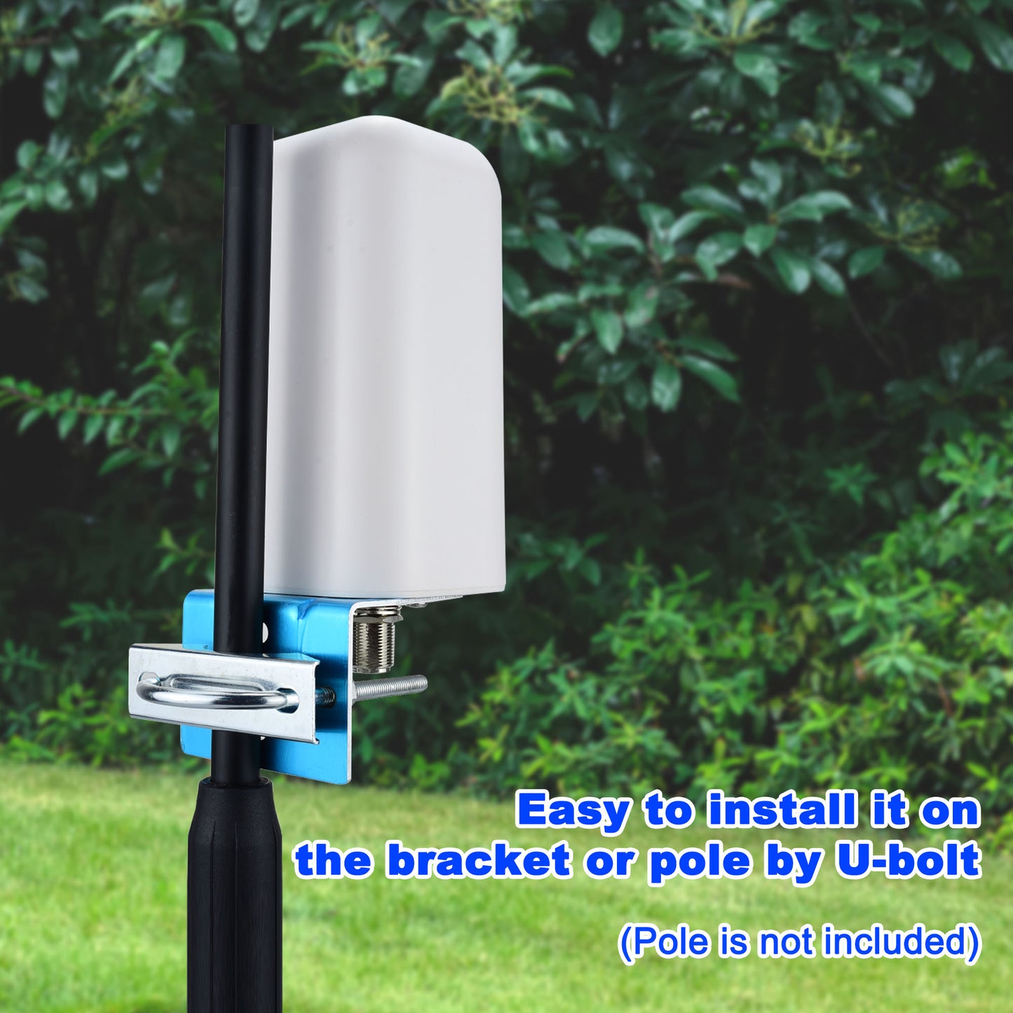 YOTENKO 4G LTE 5G Antenna High Gain 10 dBi Omni-Directional Outdoor Antenna with N Female Connector Pole/Wall Mount