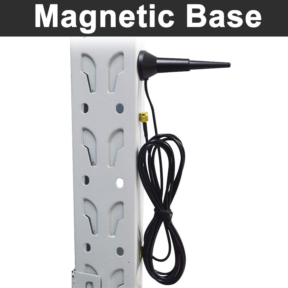 YOTENKO Dual-Band Wi-Fi Magnetic Antenna, RP-SMA, 3 m Cable, 2 Pack - product details