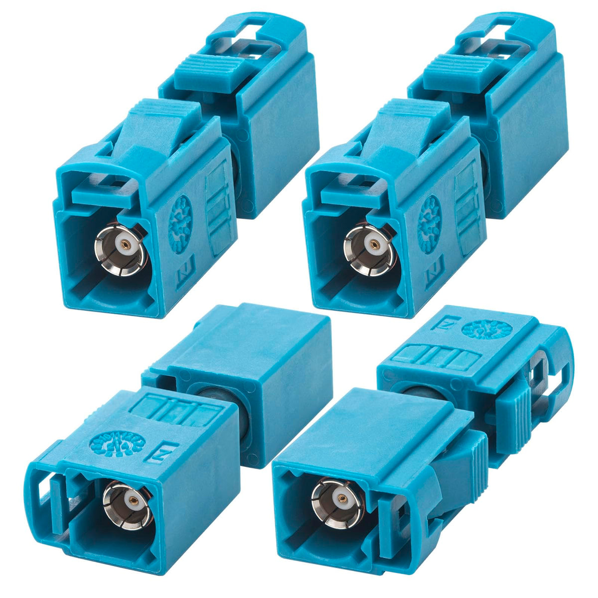 YOTENKO Fakra Z RF Adapter Kit, 4-Pack, 50 Ohm - 4 x Female to Female