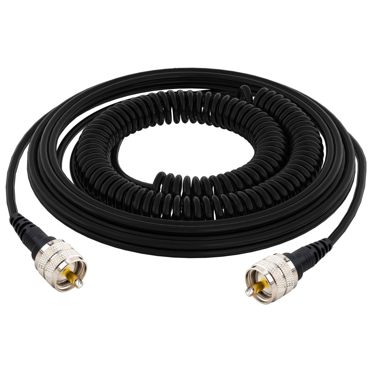 YOTENKO RG58 Coiled Coaxial Extension Cable, 50 Ohm - product details