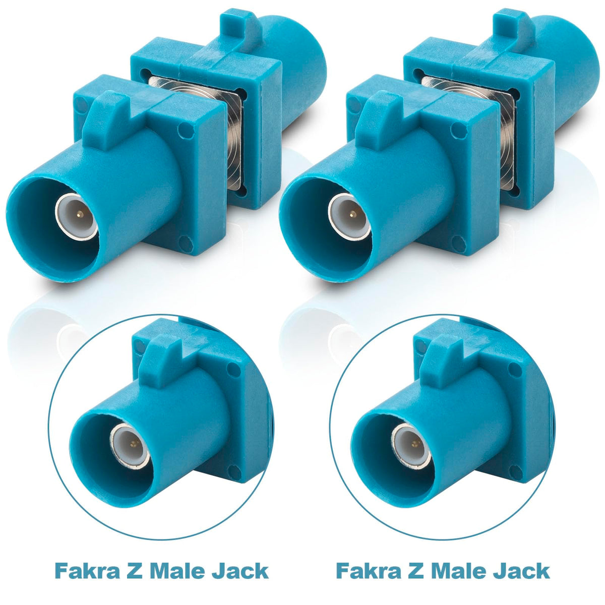 YOTENKO Fakra Z RF Adapter Kit, 4-Pack, 50 Ohm - product details