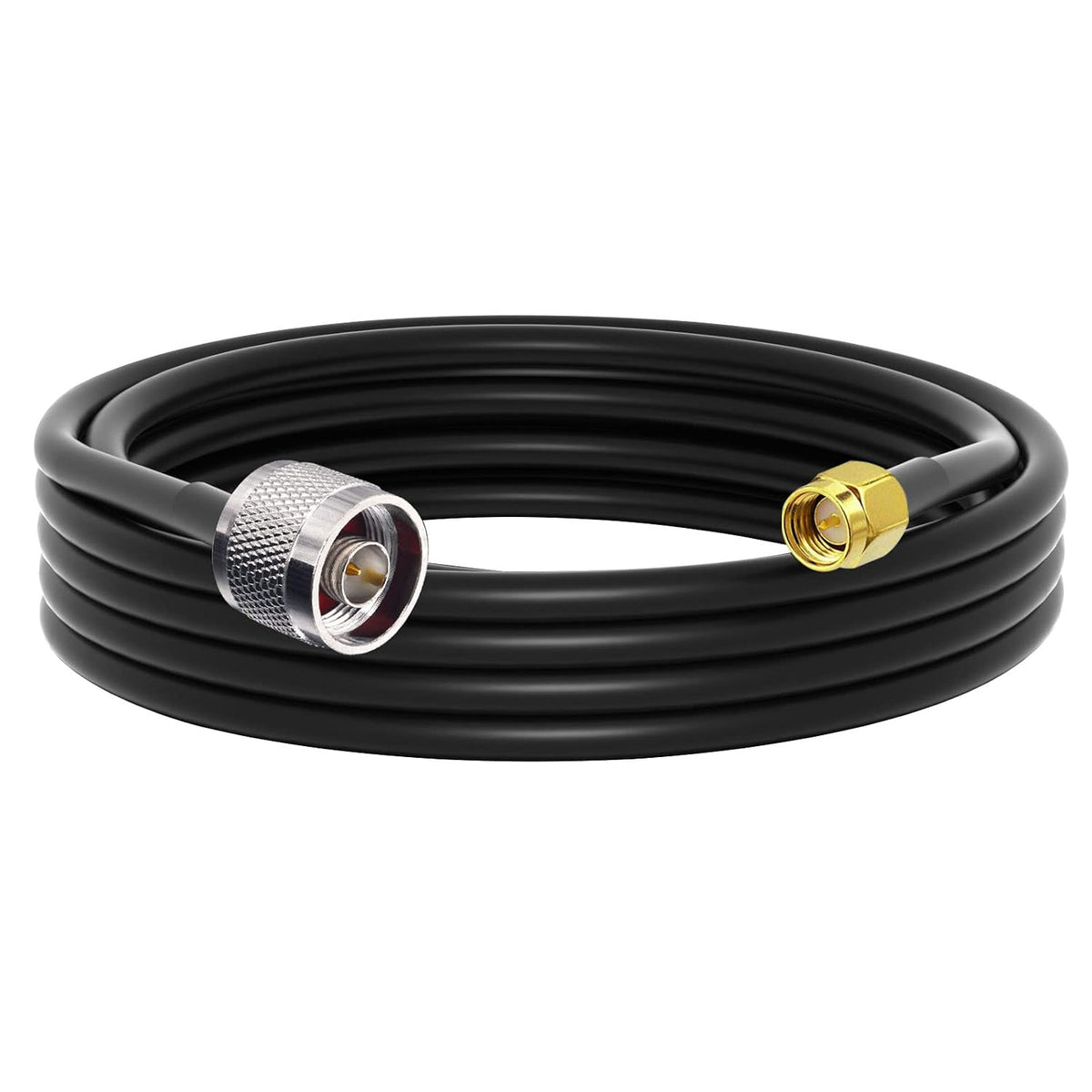 YOTENKO Y240 N Male to SMA Male Coaxial Cable, 16.4FT, 50 Ohm